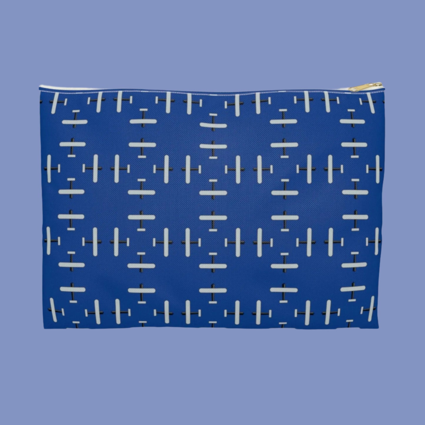 accessory bag with airplane graphic