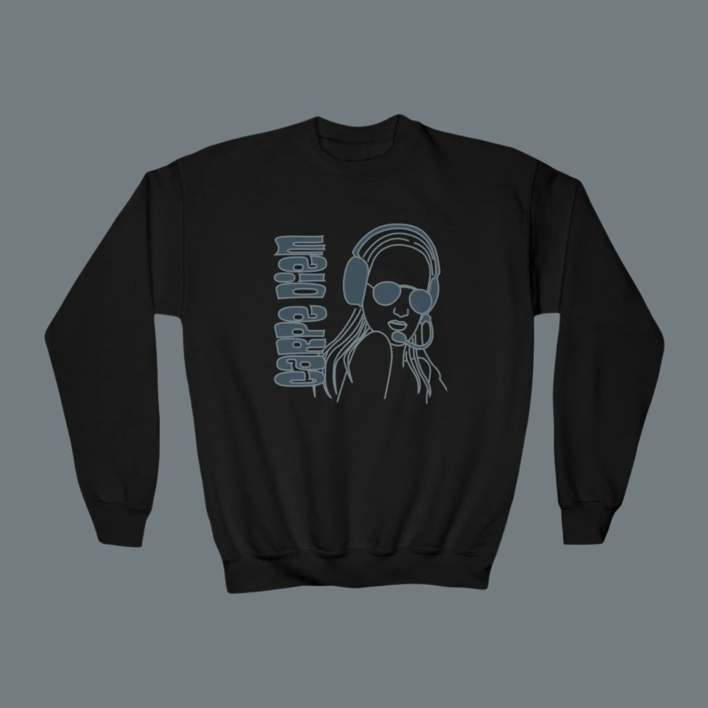 Youth Size 'Carpe Diem' Pilot Sweatshirt!