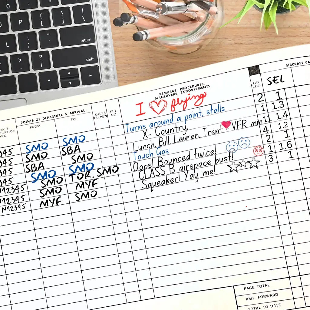 Your Pilot Logbook Is Not Your Diary