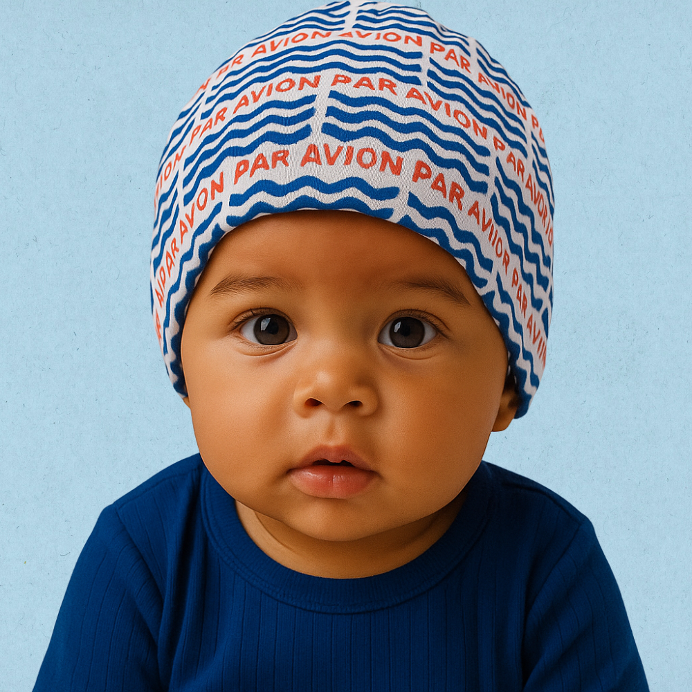 Par Avion Baby Beannie