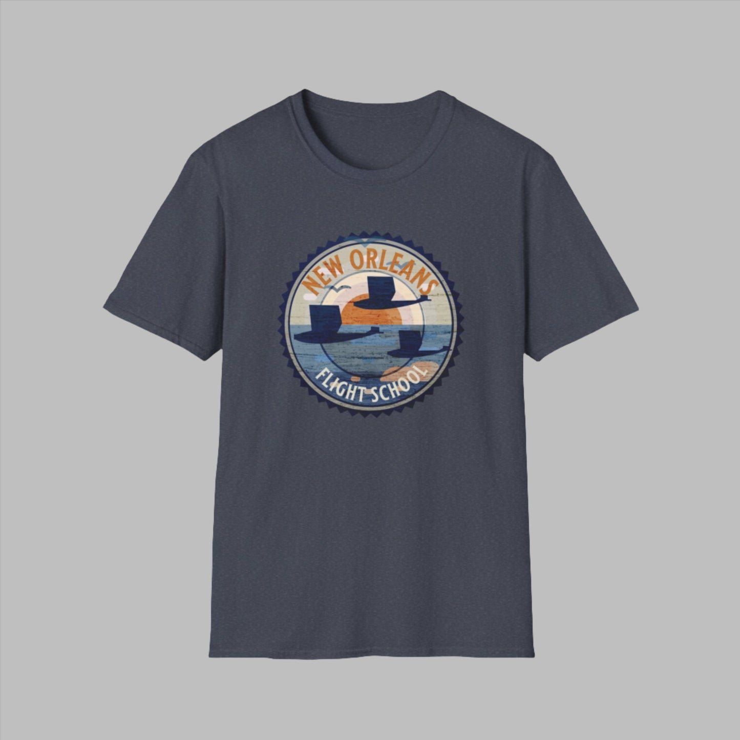 New Orleans Flight School Tee