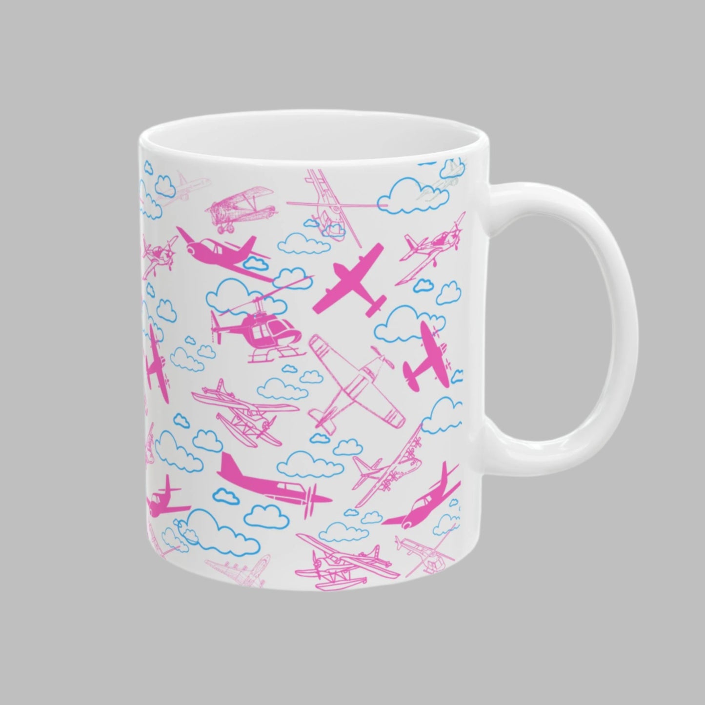 Air Boss Pink Mug