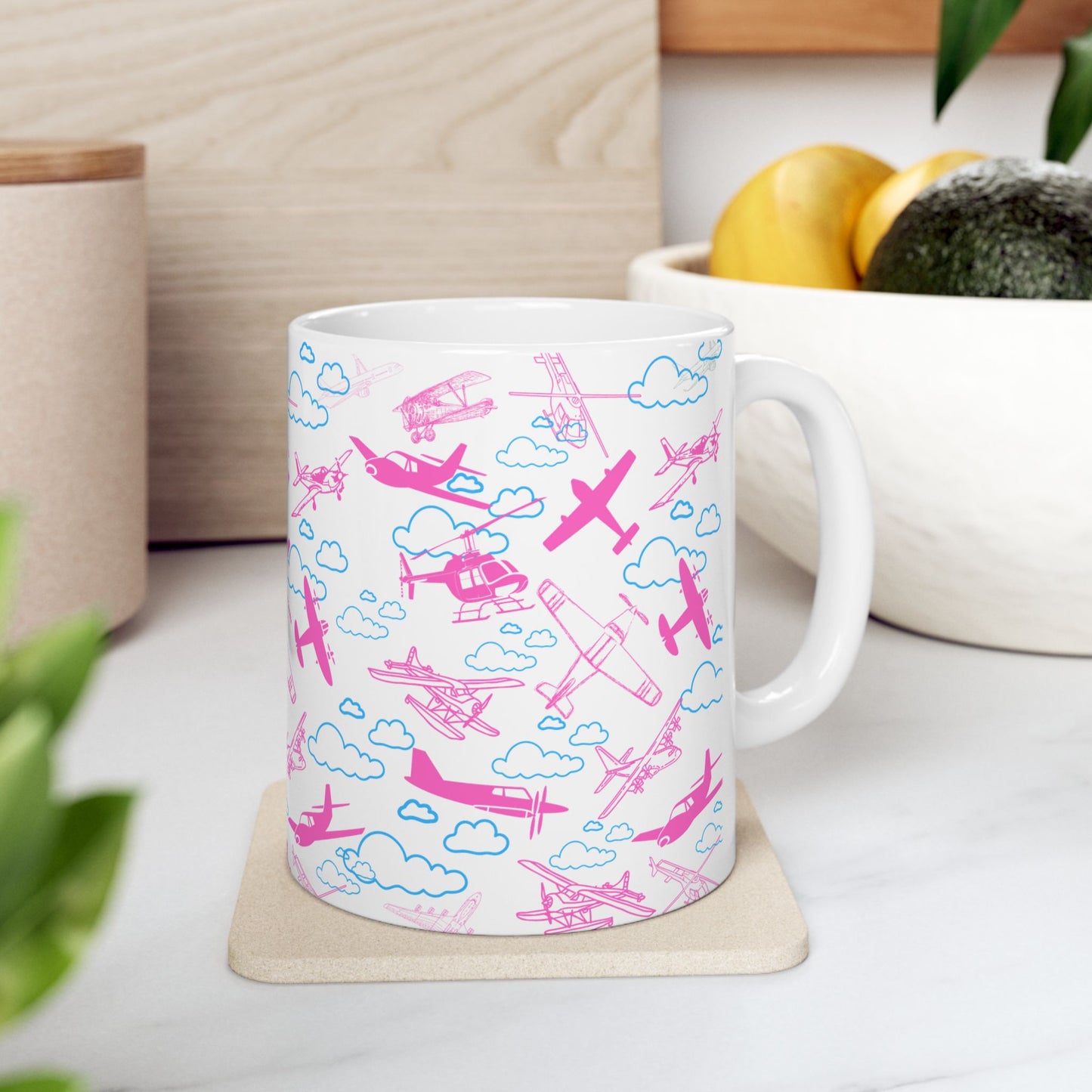 Air Boss Pink Mug