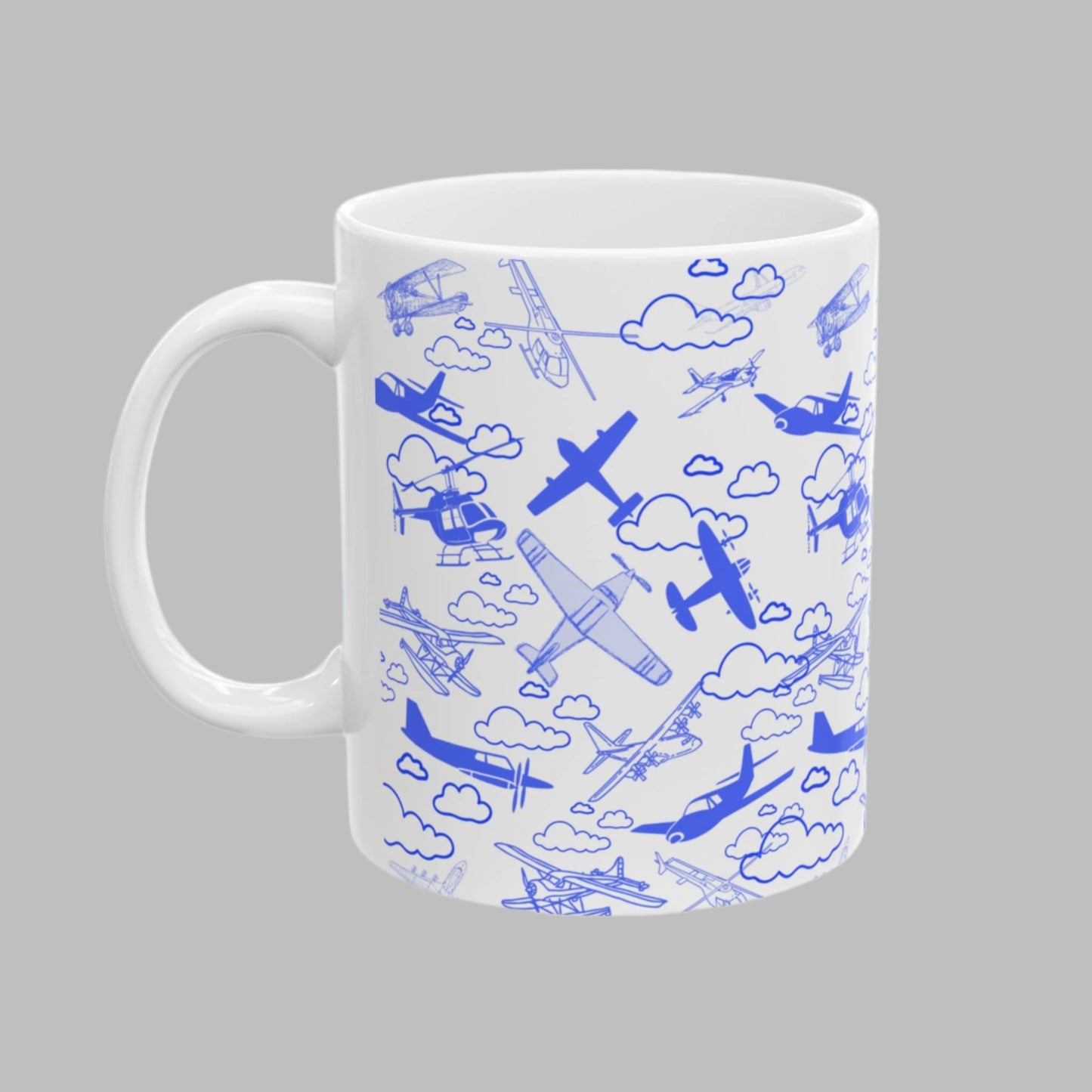 Air Boss Blue Mug