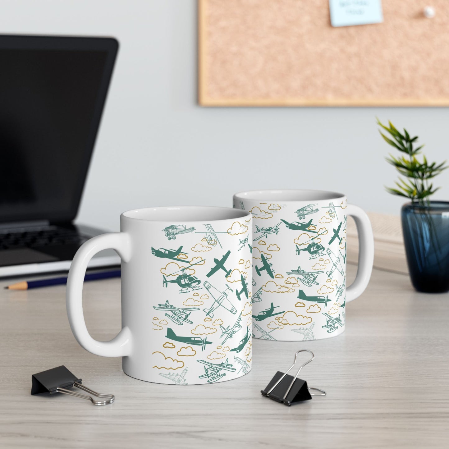 Air Boss Green Mug