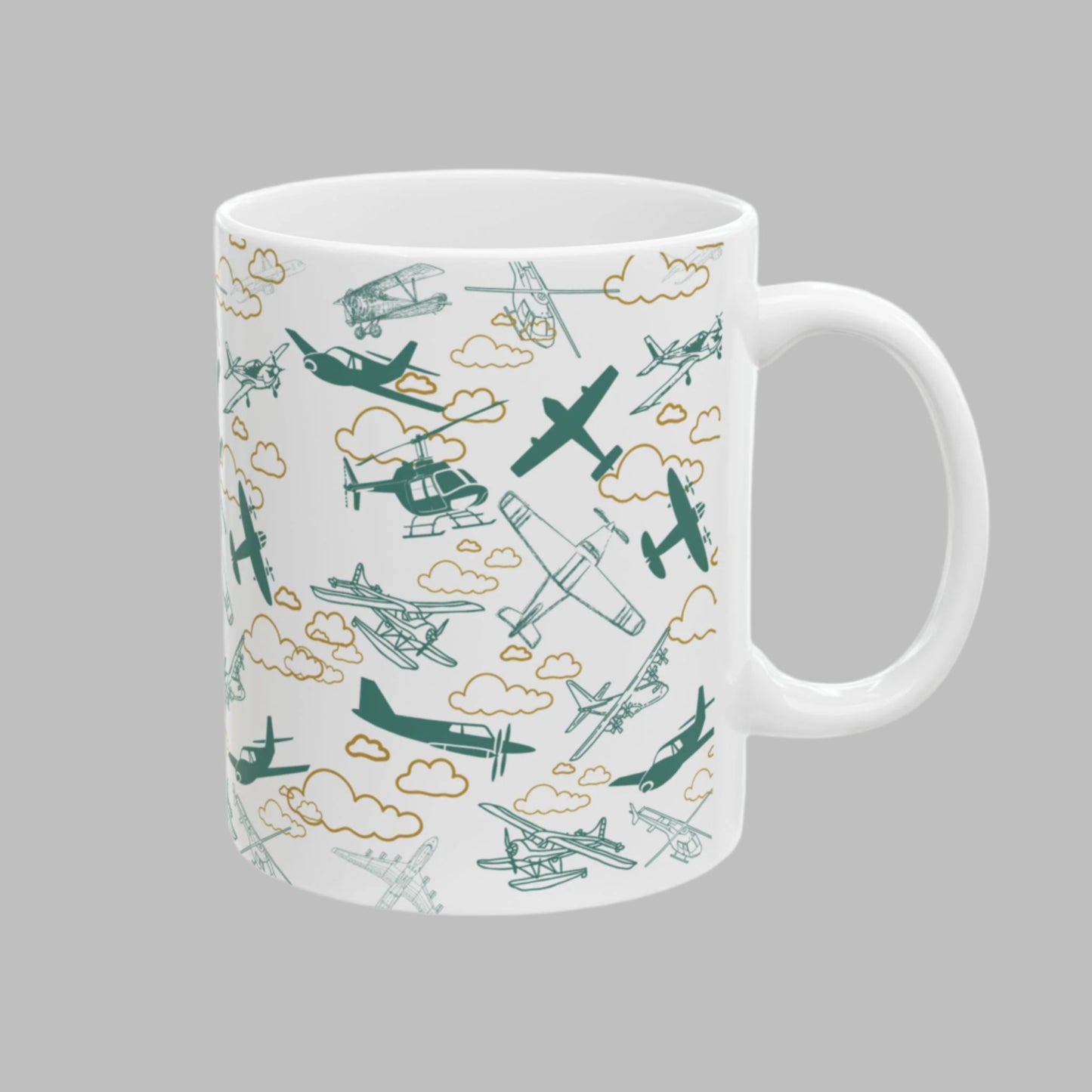 Air Boss Green Mug