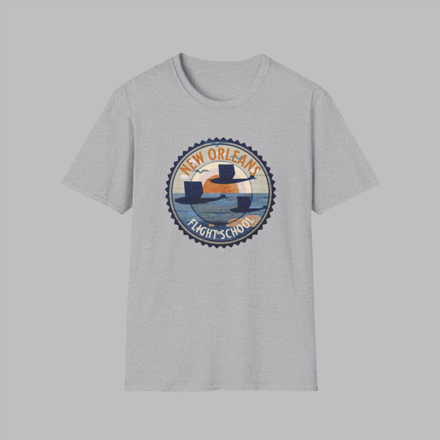 New Orleans Flight School Tee