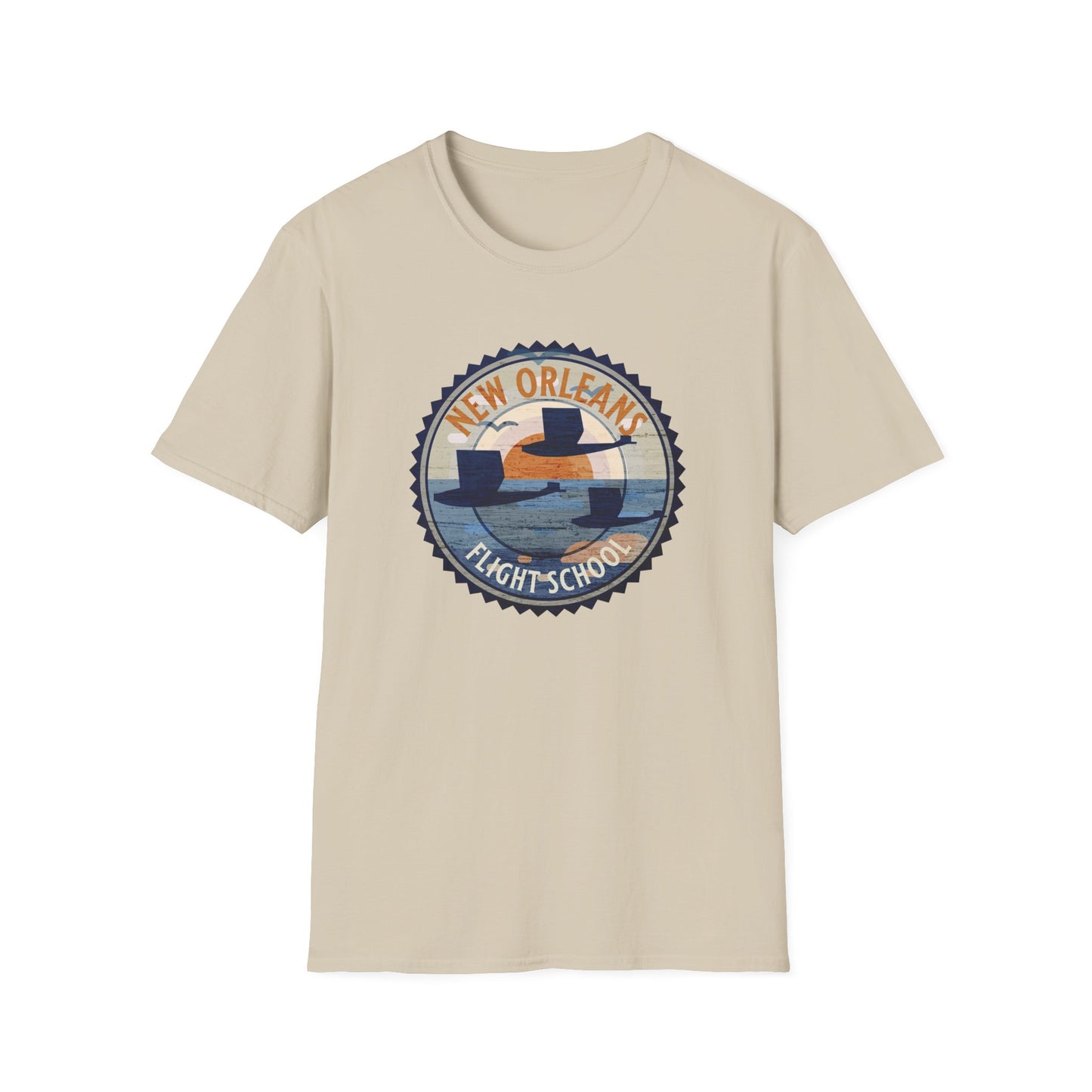 New Orleans Flight School Tee