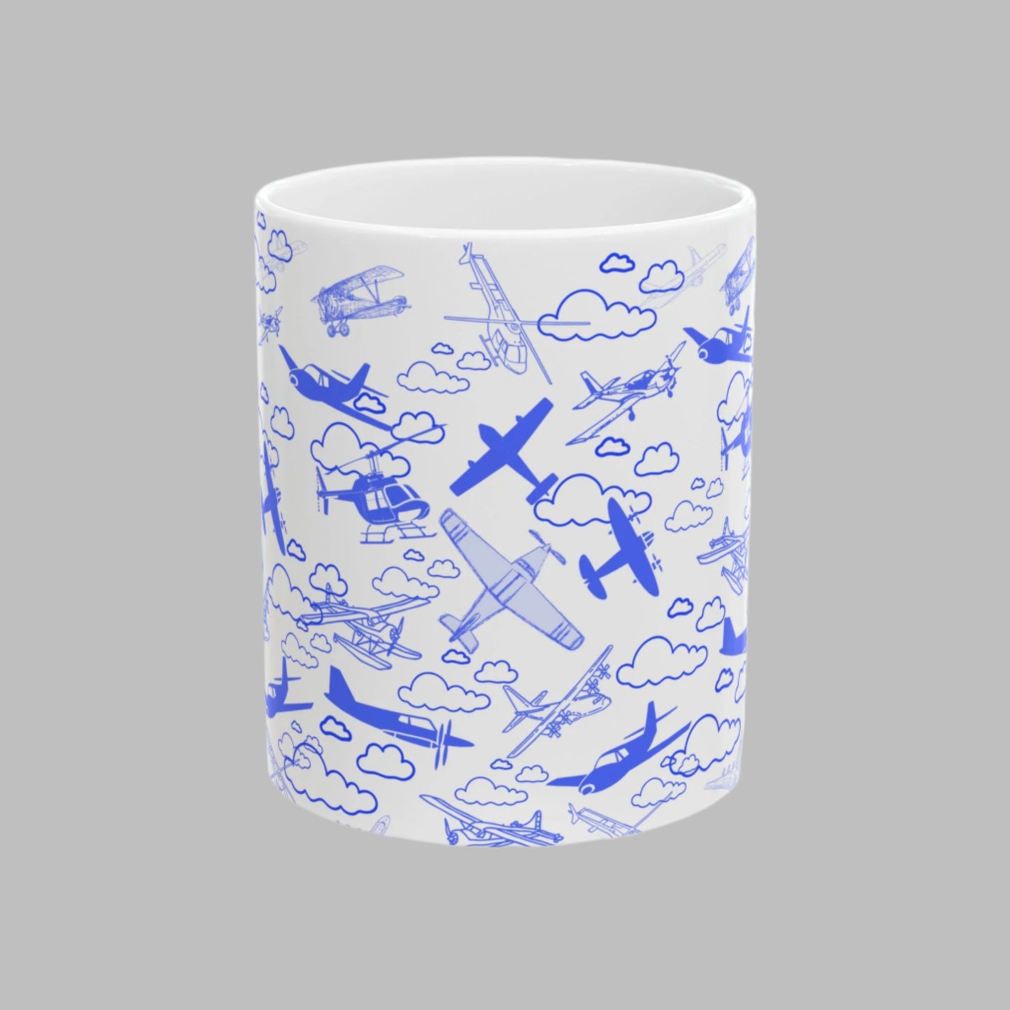 Air Boss Blue Mug