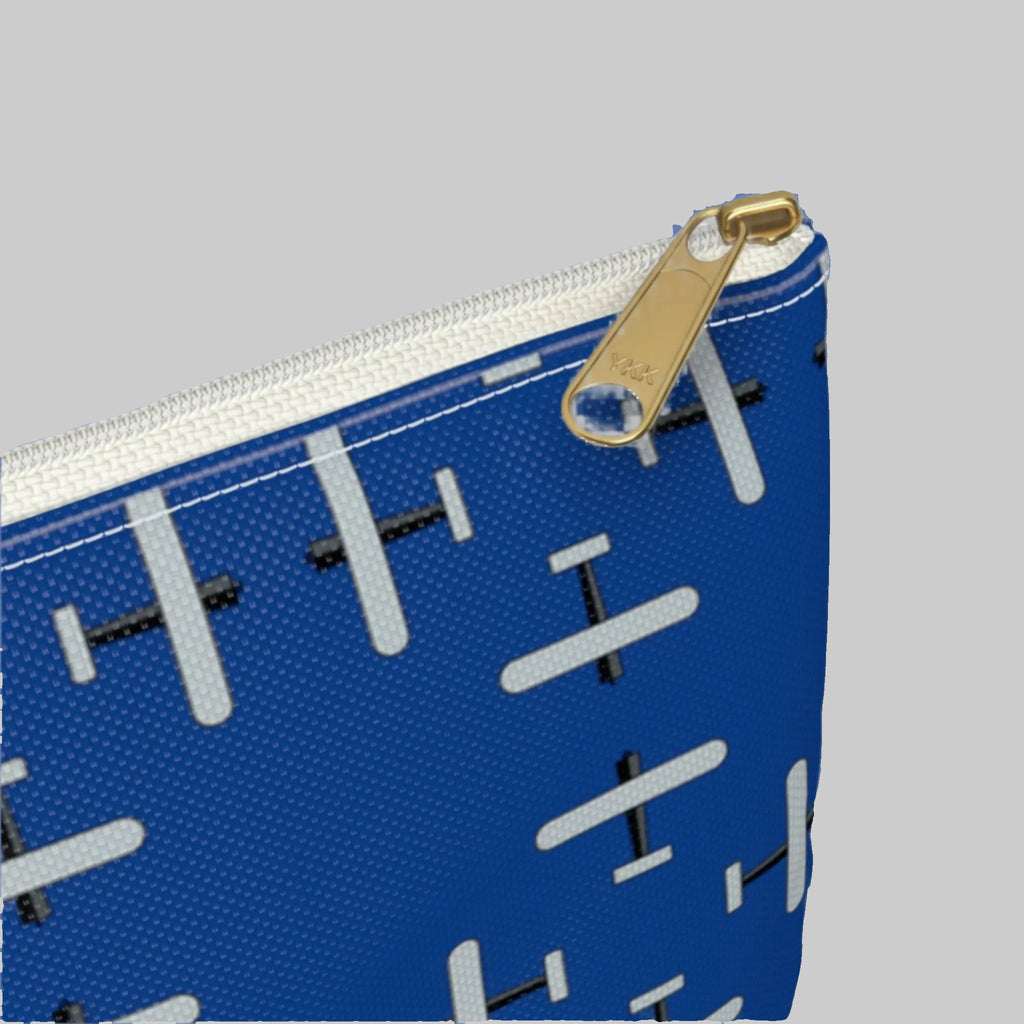  accessory bag with airplane graphic