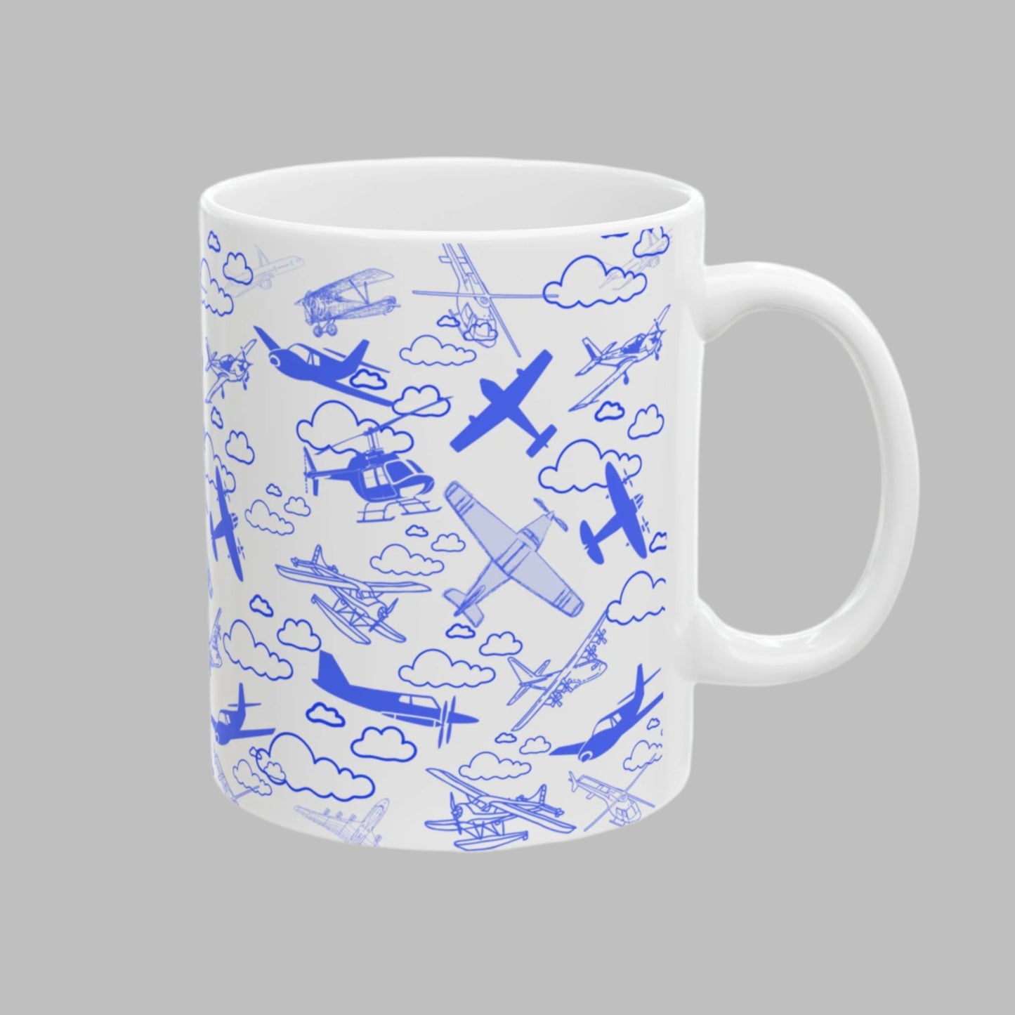 Air Boss Blue Mug