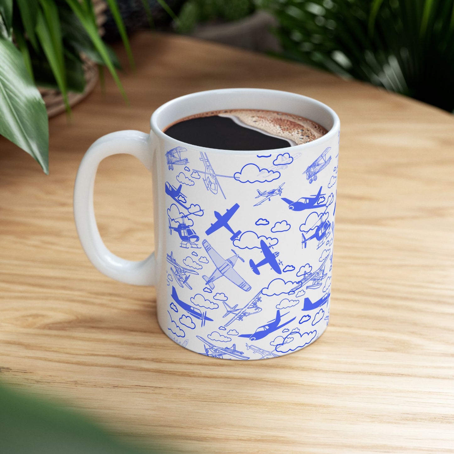 Air Boss Blue Mug