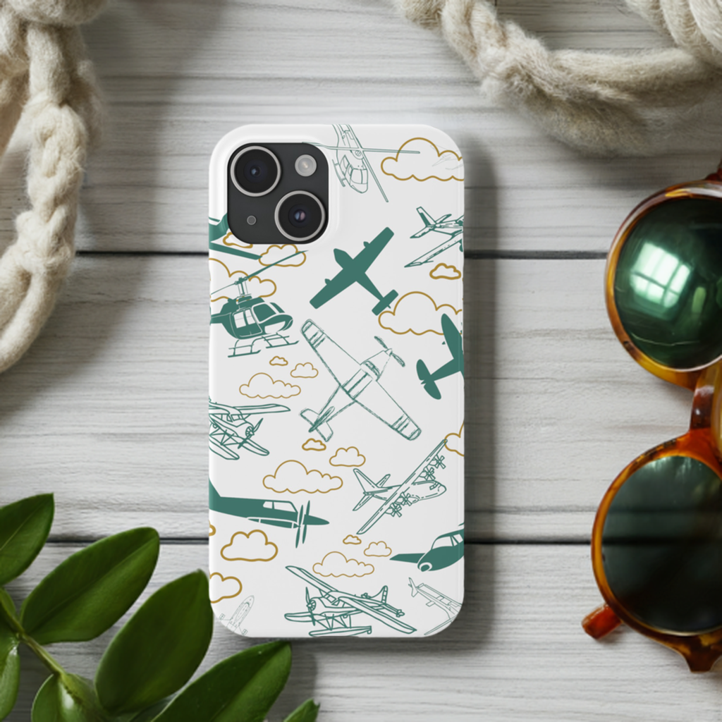 Air Boss Green Phone Case