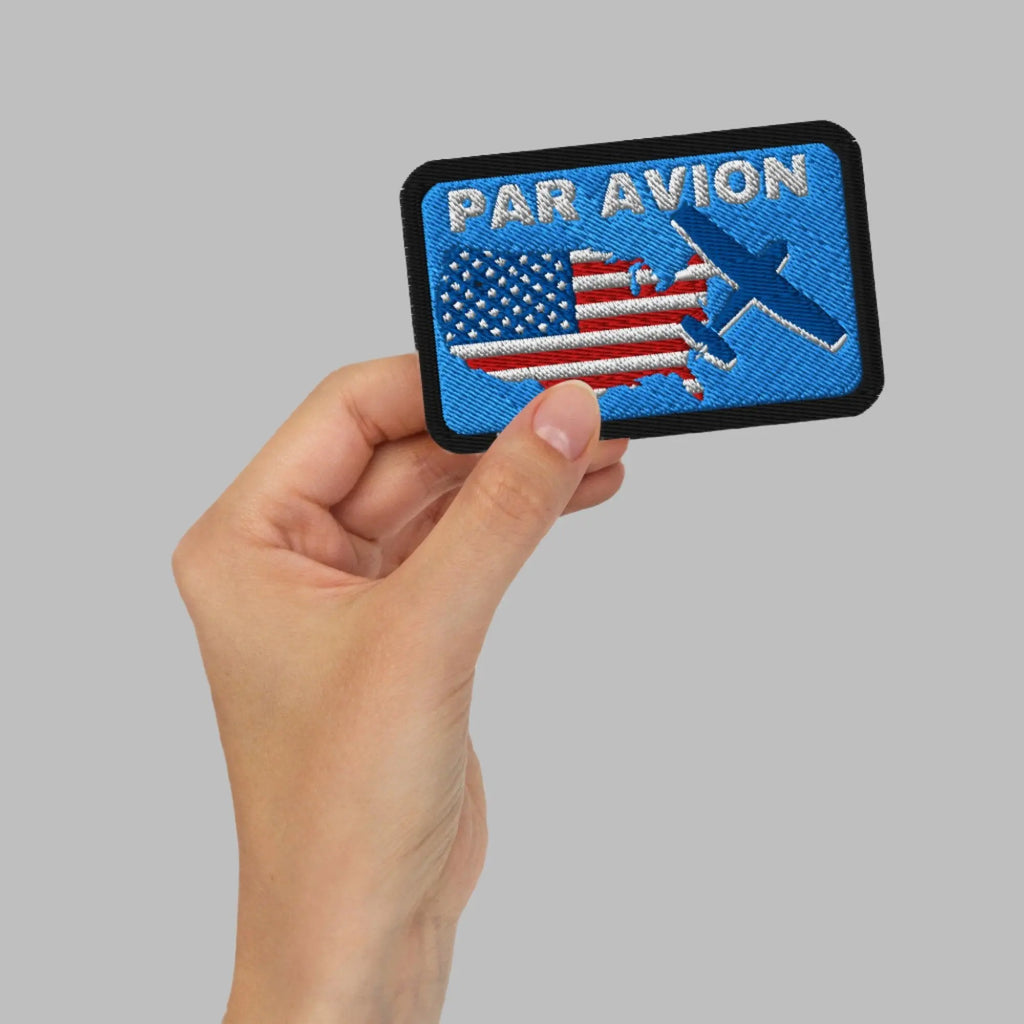 PAR AVION Embroidered Patch