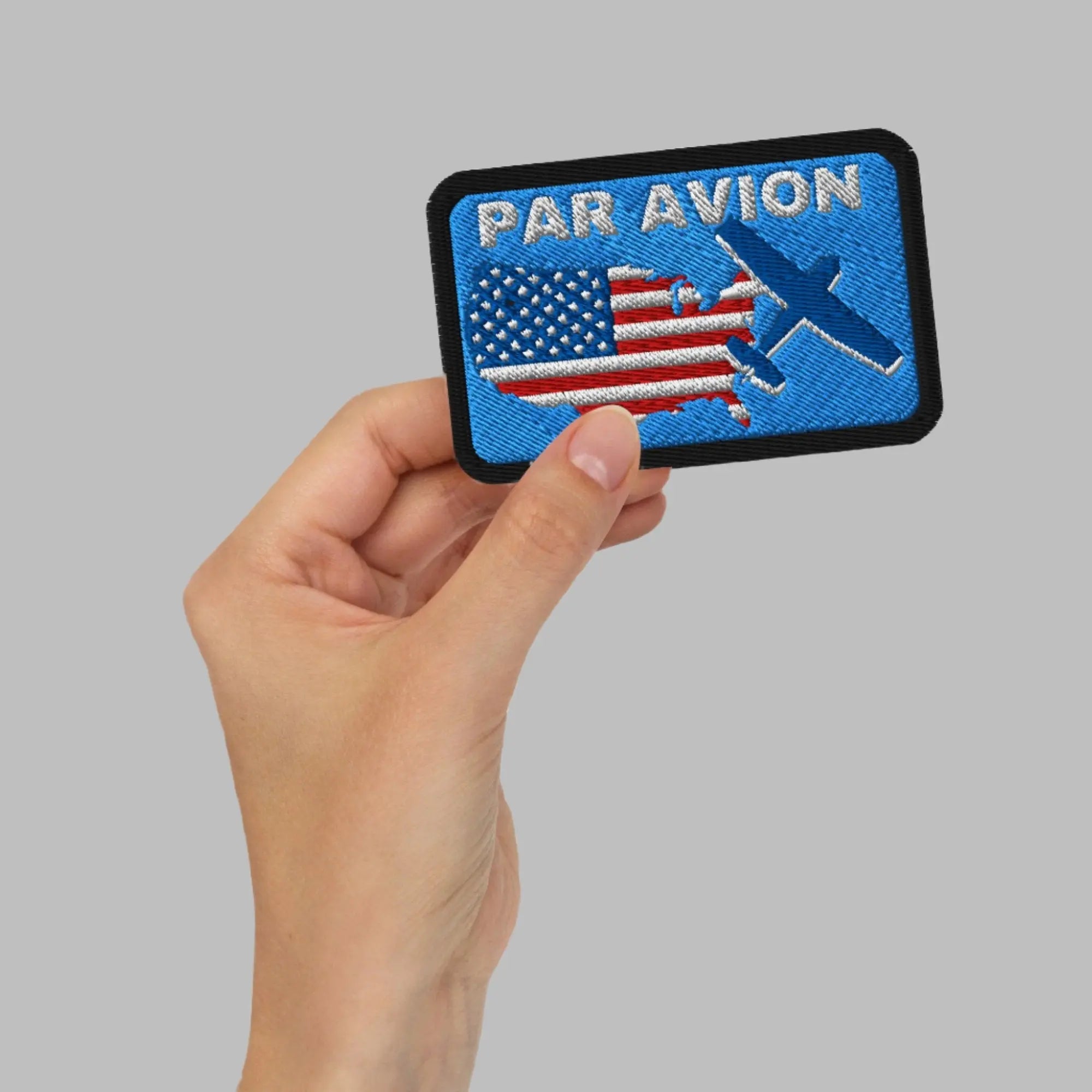 PAR AVION Embroidered Patch