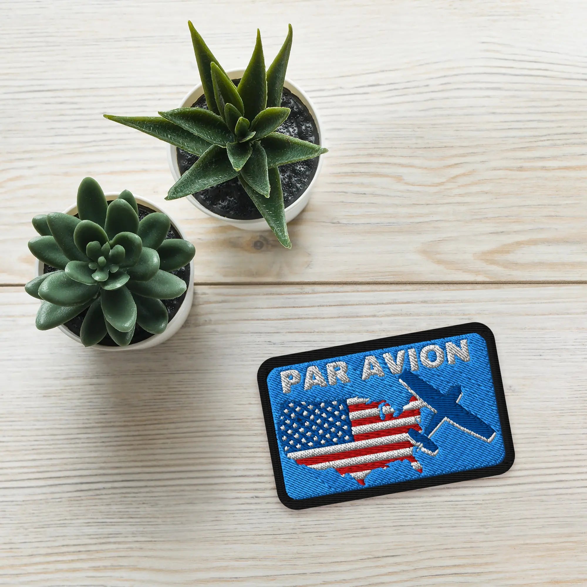 PAR AVION Embroidered Patch
