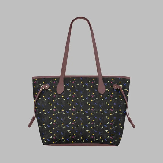 Colorful Skies Handbag Black/Brown - Sample Item