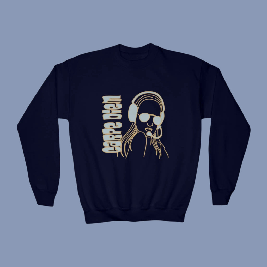 Youth 'Carpe Diem' Pilot Sweatshirt!