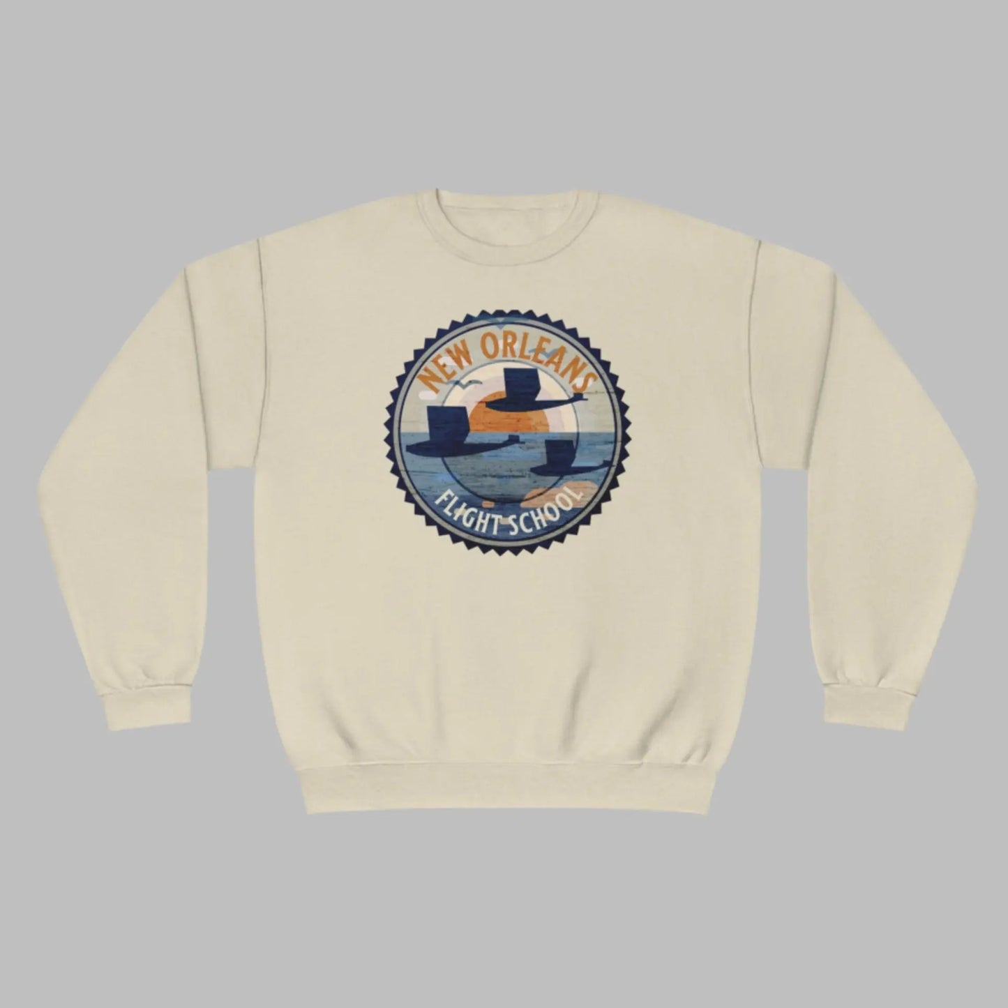 New Orleans Flight School Crewneck Sweatshirt