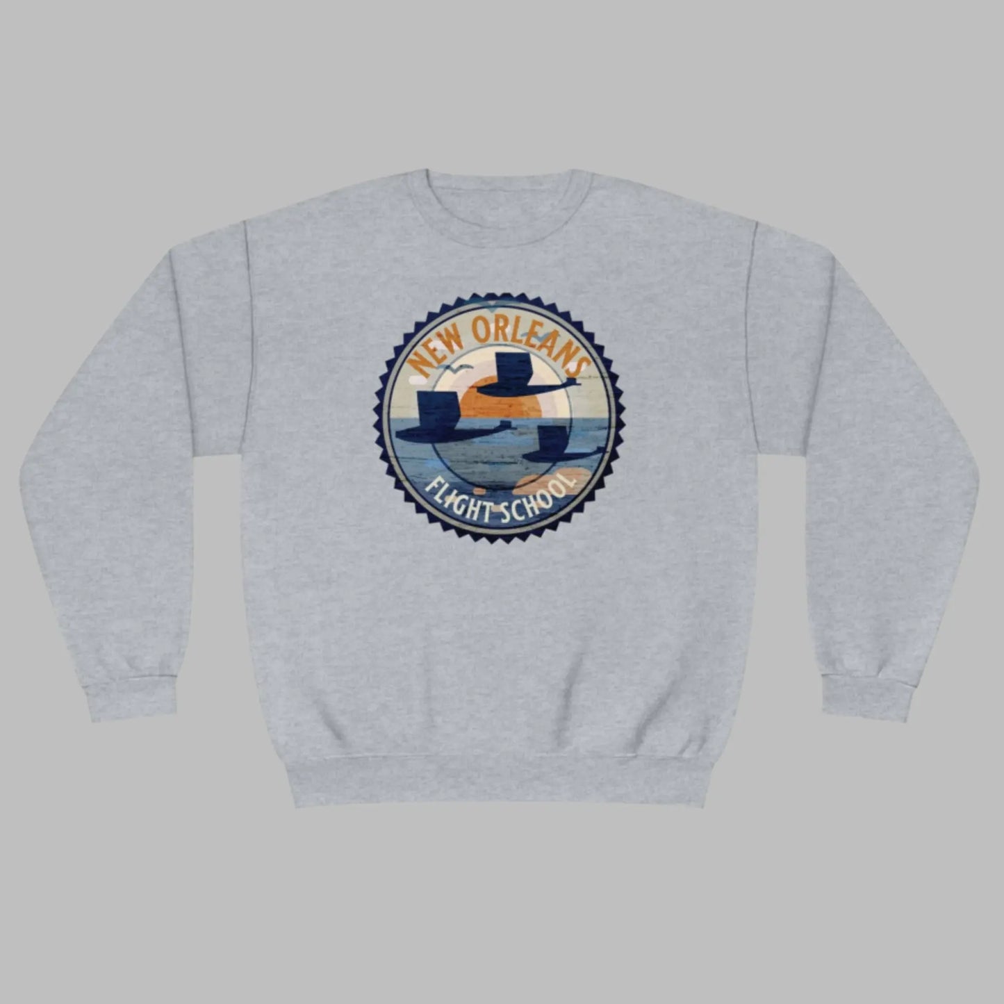 New Orleans Flight School Crewneck Sweatshirt