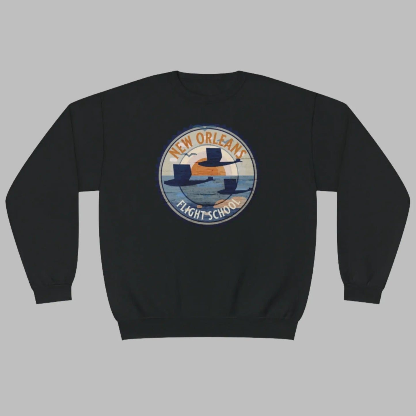 New Orleans Flight School Crewneck Sweatshirt