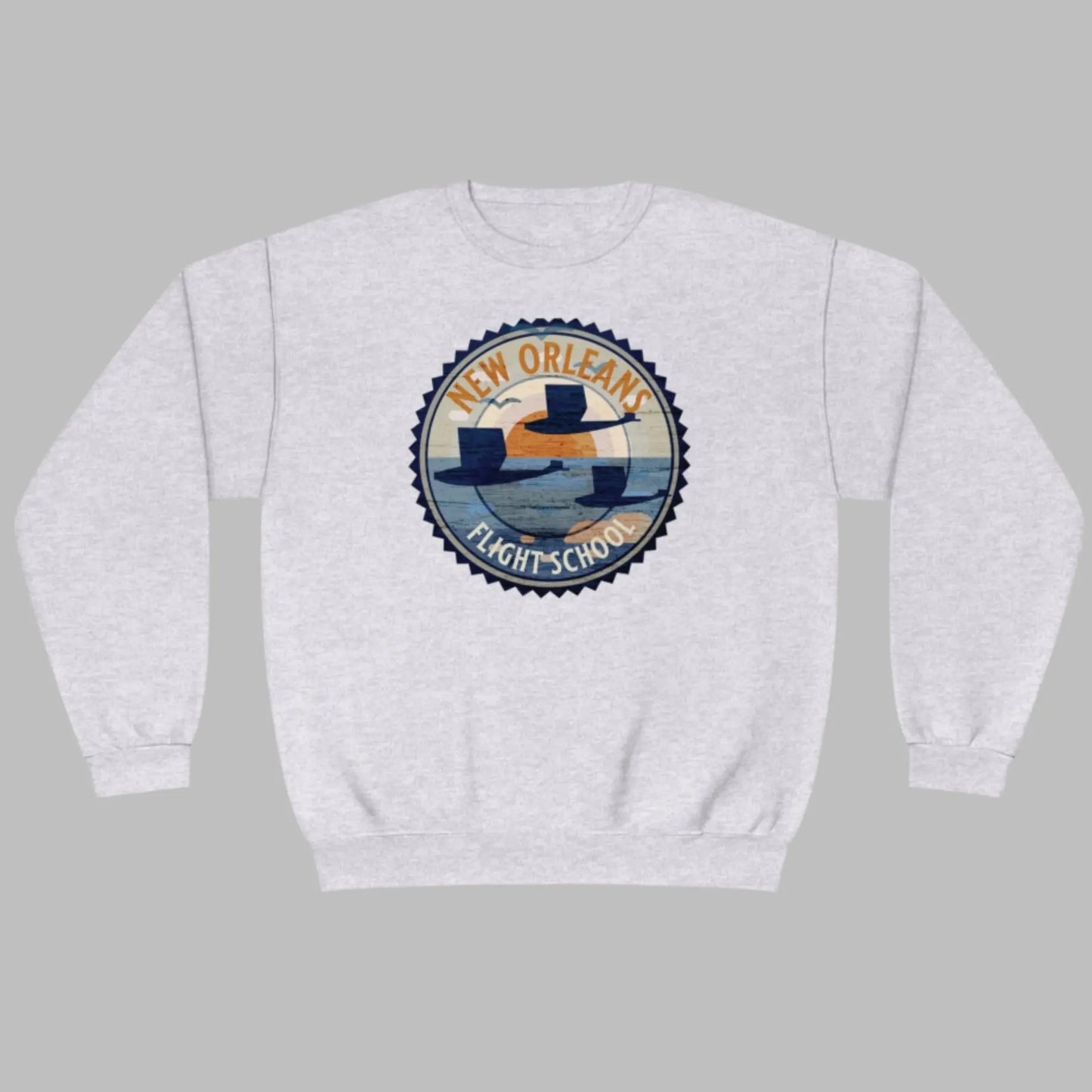 New Orleans Flight School Crewneck Sweatshirt